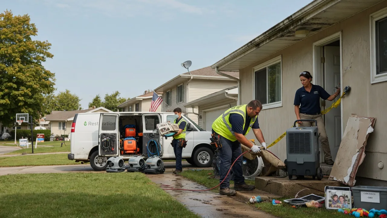 Water Damage Restoration in Pierceton, IN near me